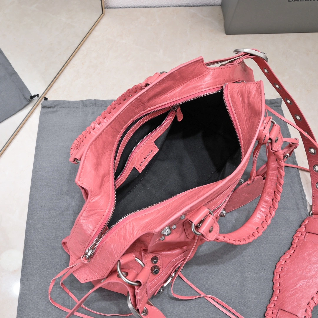 Popular Balenciaga NEO CAGOLE Distressed Lambskin Medium Bag 60942