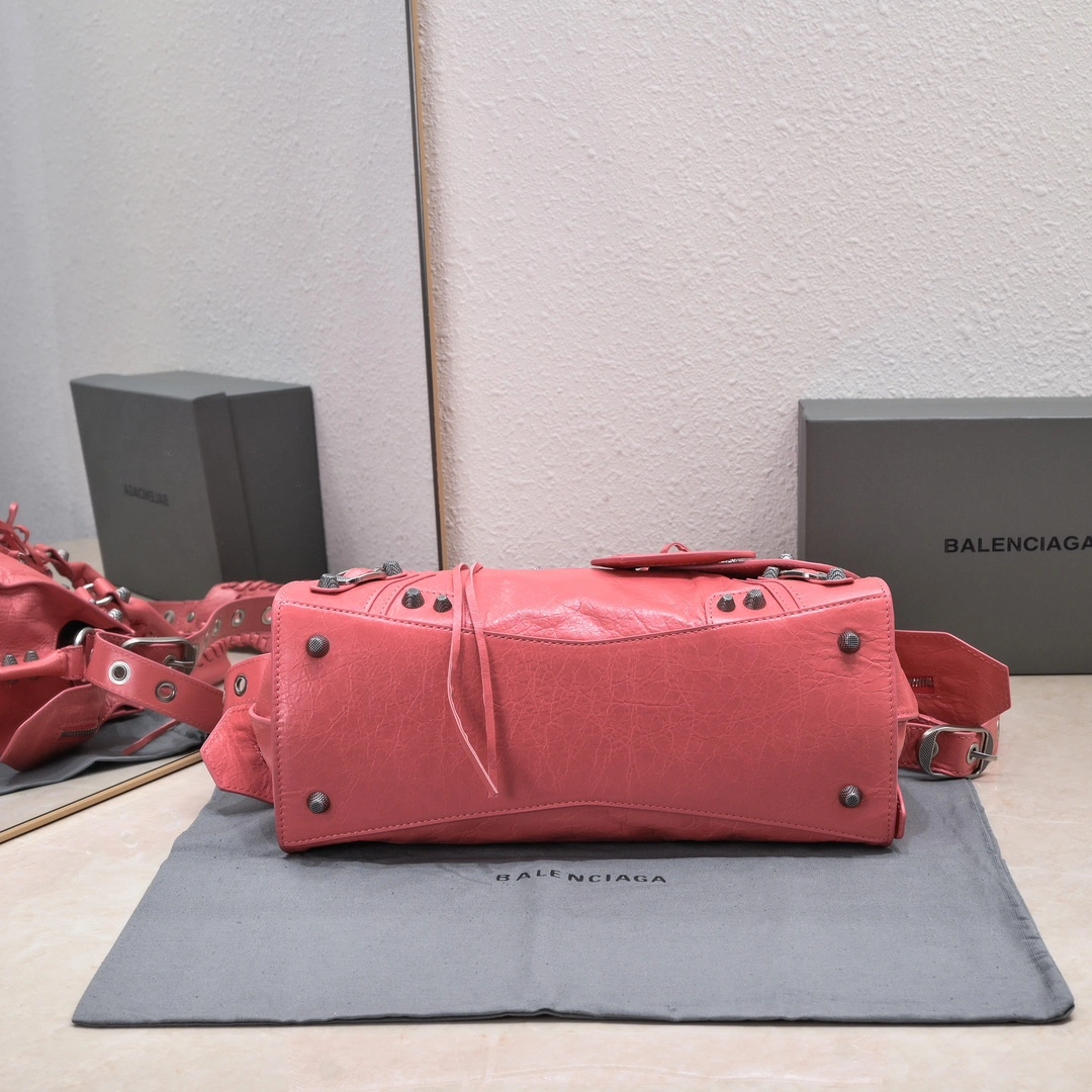 Popular Balenciaga NEO CAGOLE Distressed Lambskin Medium Bag 60942