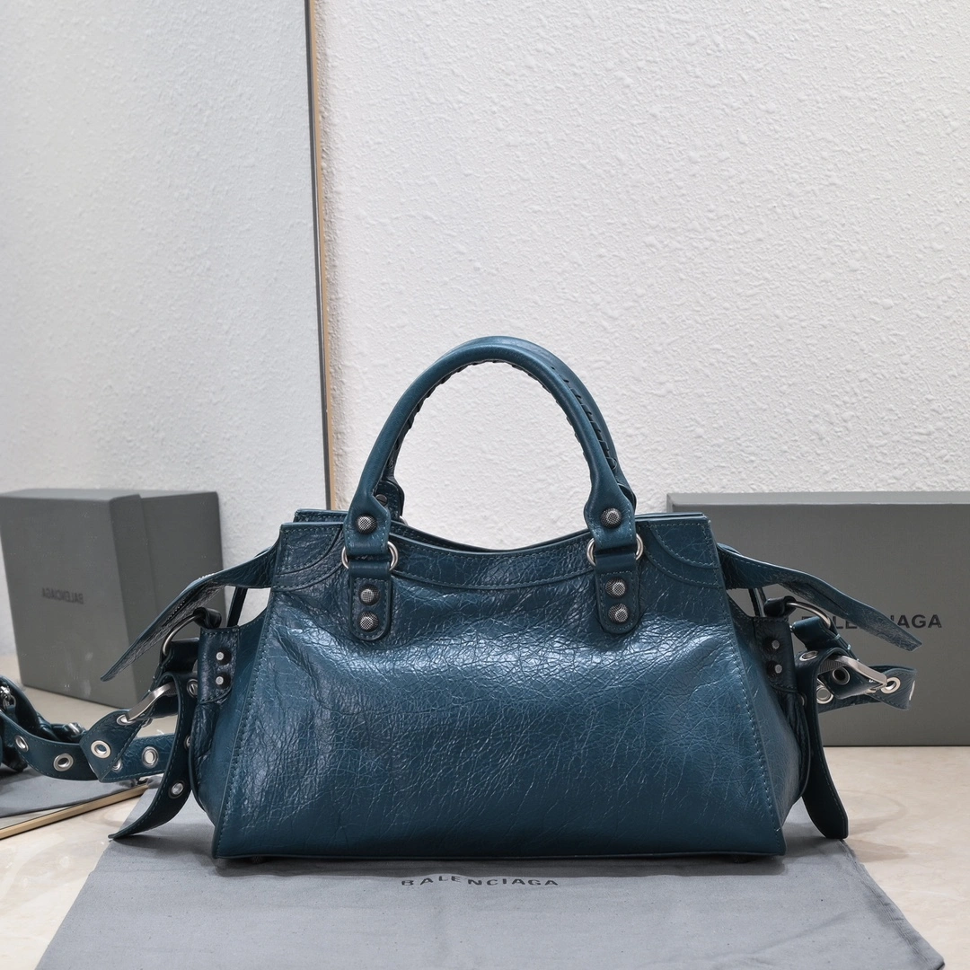 Balenciaga NEO CAGOLE Medium Motorcycle Trapezoid Bag Set Youthful 60962