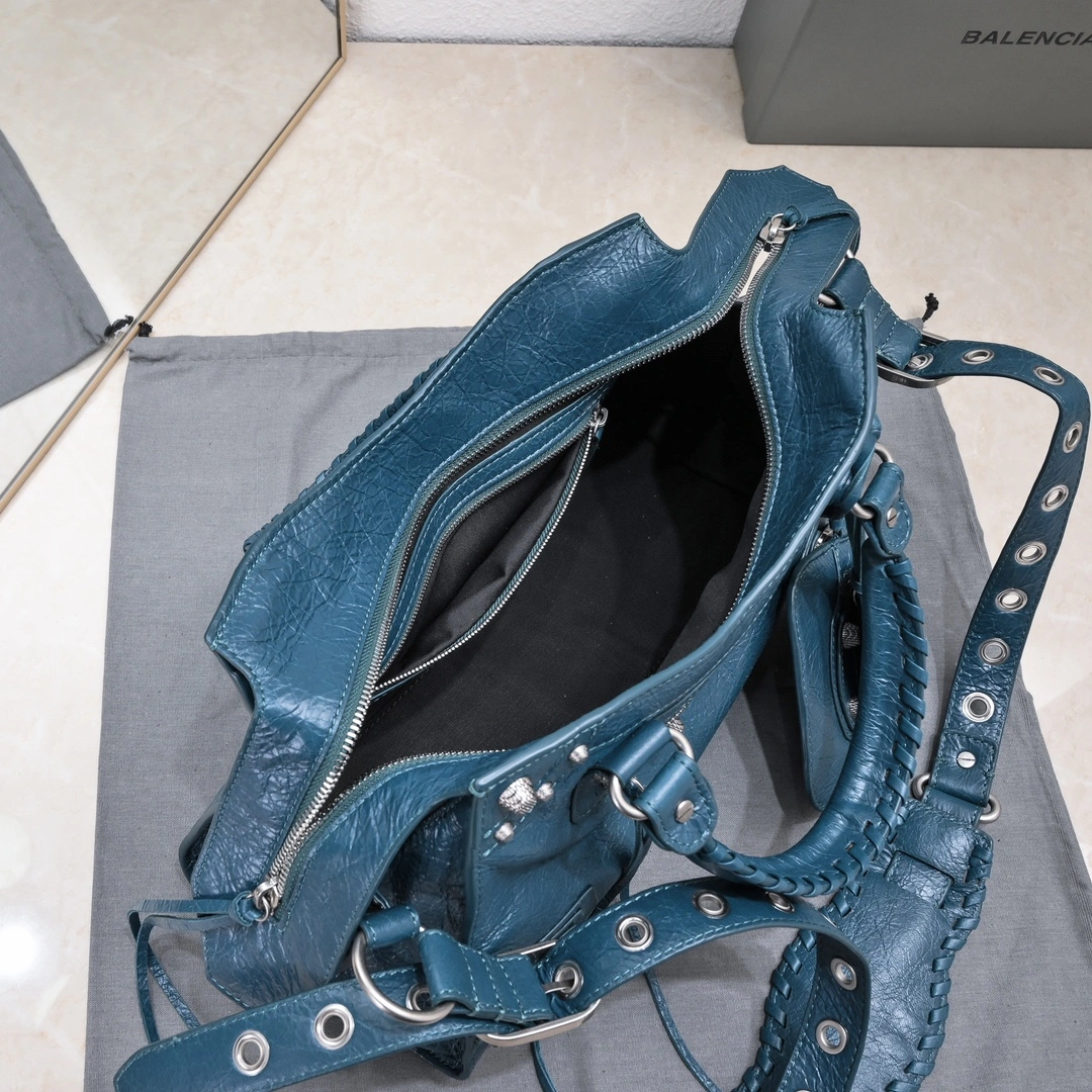 Balenciaga NEO CAGOLE Medium Motorcycle Trapezoid Bag Set Youthful 60962