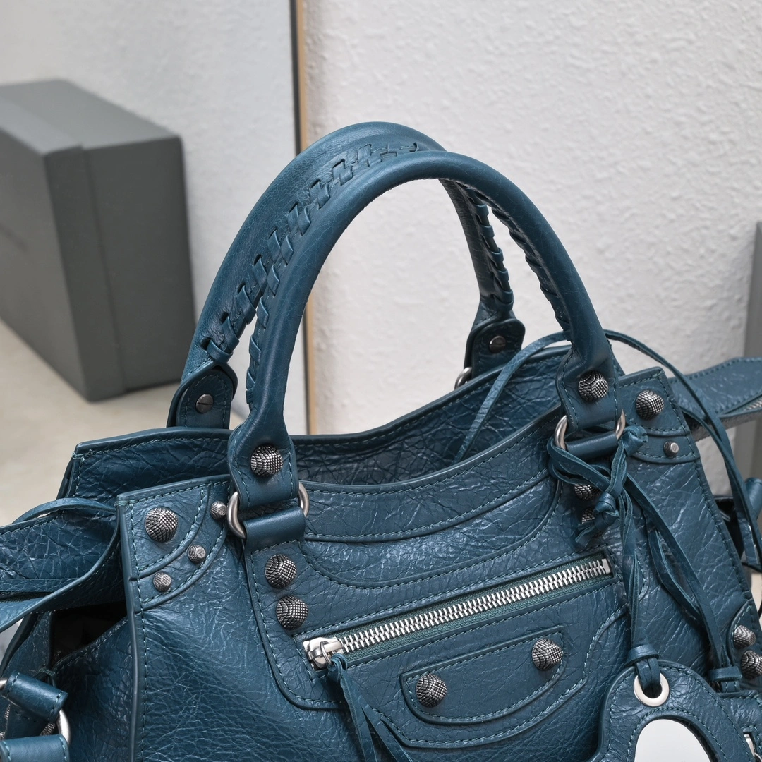 Balenciaga NEO CAGOLE Medium Motorcycle Trapezoid Bag Set Youthful 60962