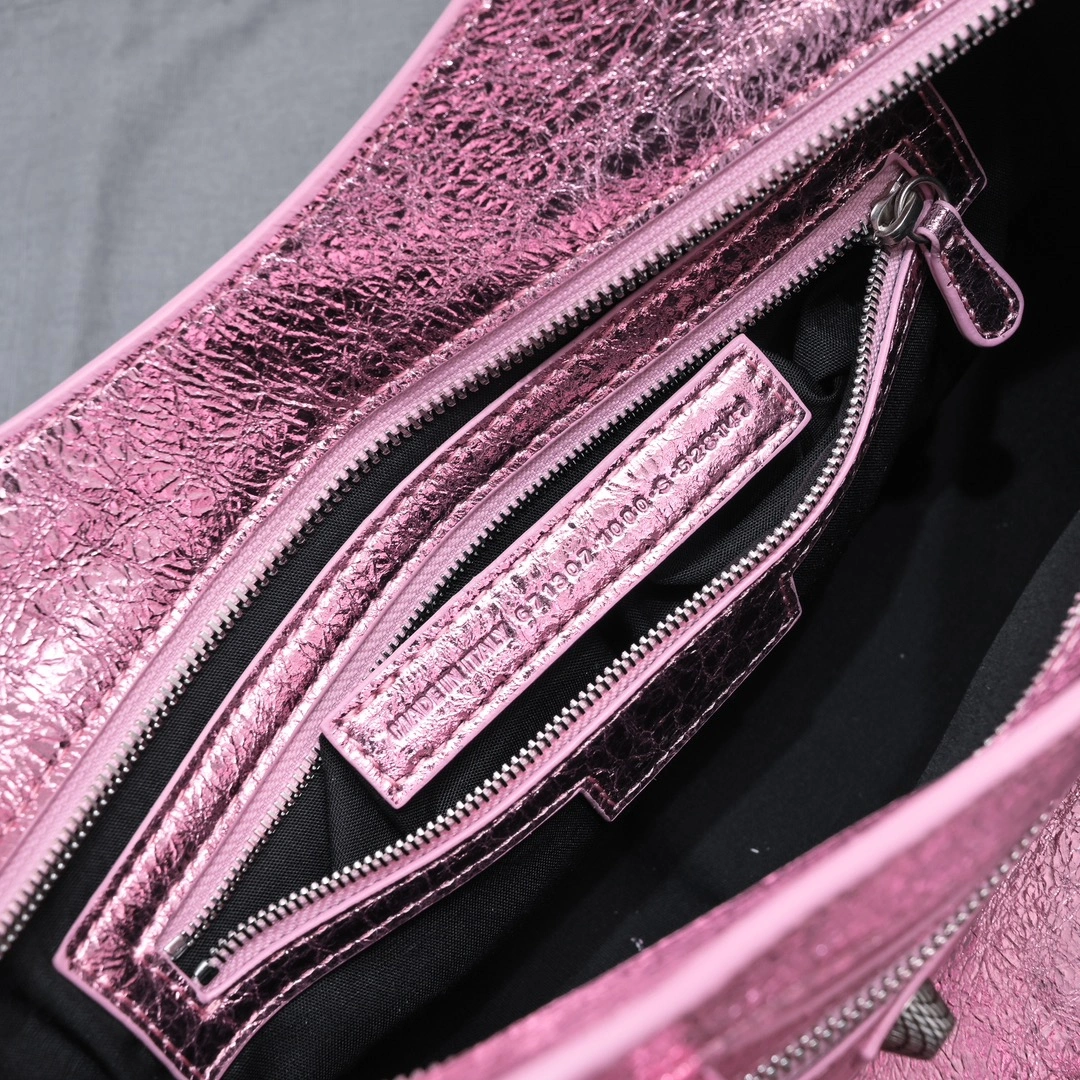 WeatherProof Balenciaga NEO CAGOLE Vintage Lambskin Motorcycle Bag Set 60963