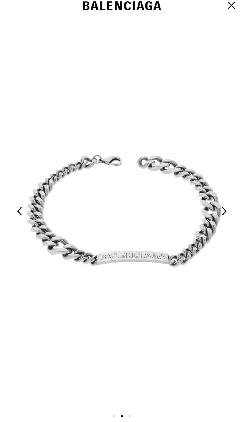 Comfortable Balenciaga Necklaces 215618