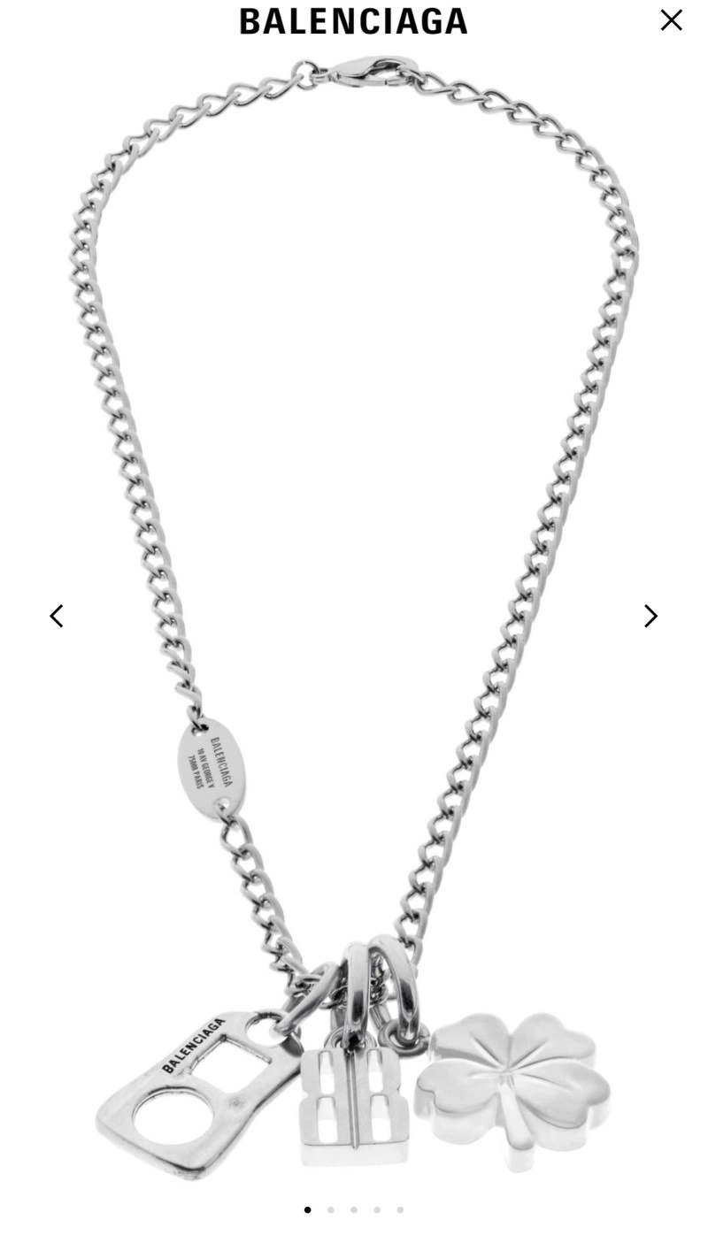 Balenciaga Necklaces Trendy 215435