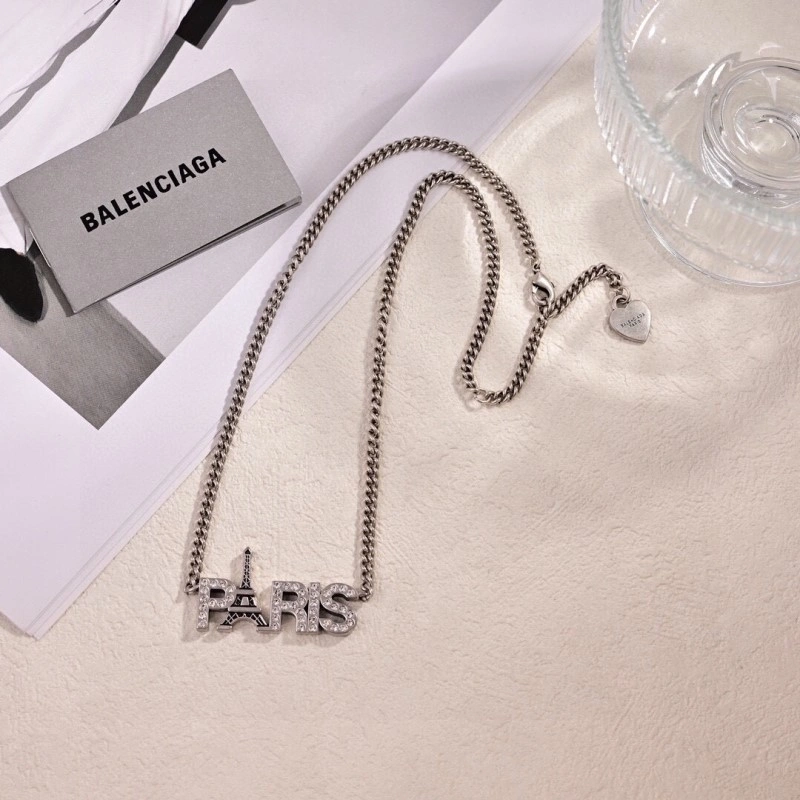 Refined Balenciaga Necklaces 215426