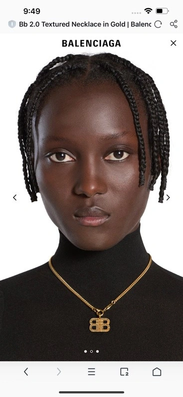 Unique Balenciaga Necklaces 215437