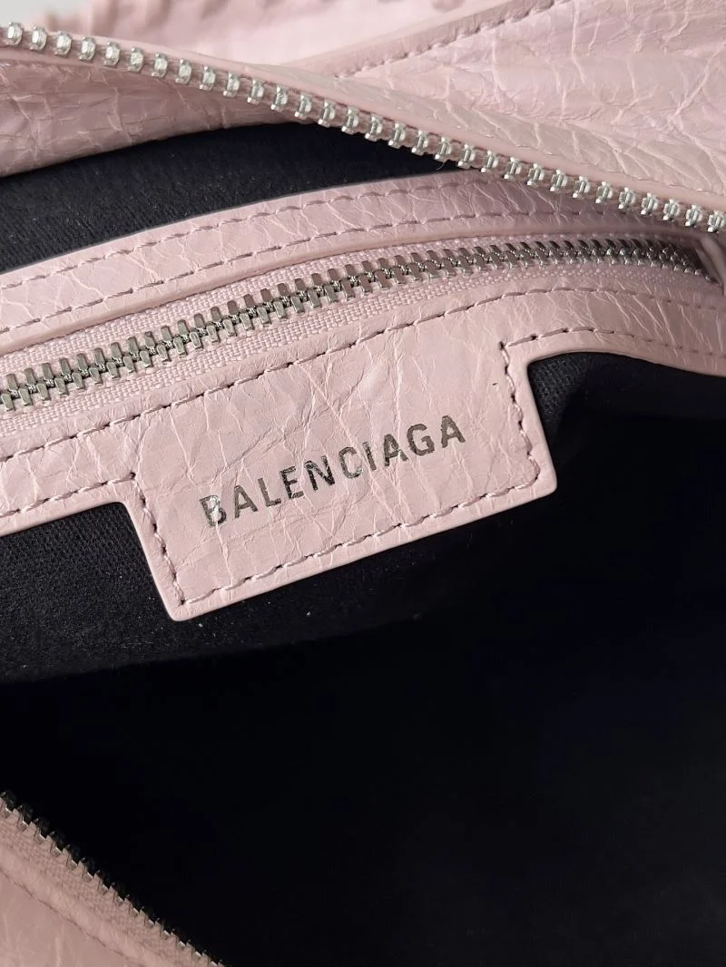 Balenciaga Neo Cagole Distressed Lambskin Motorcycle Bag Thermal 37579