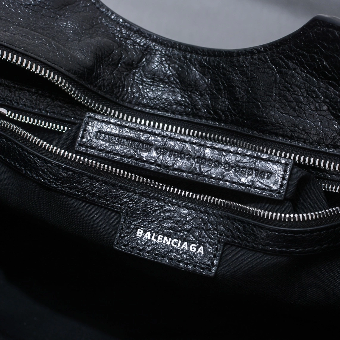 WeatherProof Balenciaga Neo Cagole Large Motorcycle Bag with Heart Mirror 60948
