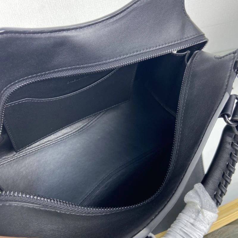 Balenciaga Neo  Textured Black Motorcycle Bag TimelessDesign 75333