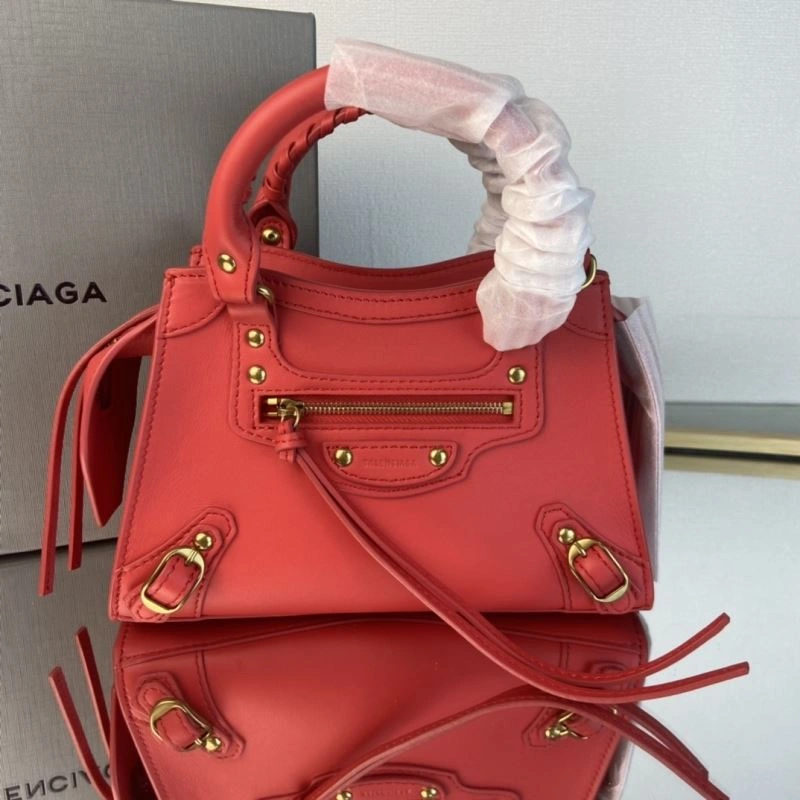 Original Balenciaga Neo  Trapezoid Motorcycle Bag 78366
