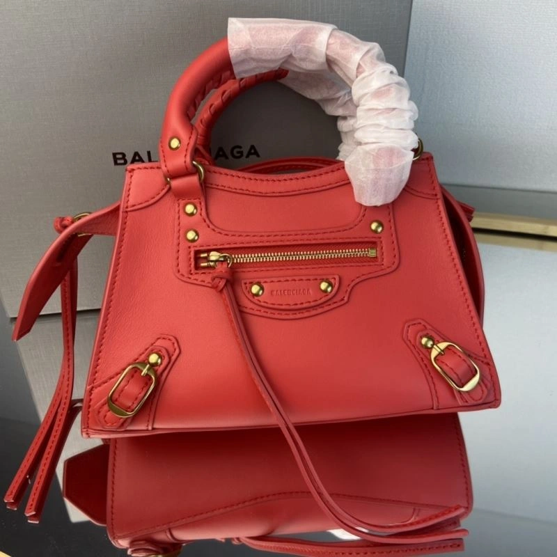 Original Balenciaga Neo  Trapezoid Motorcycle Bag 78366