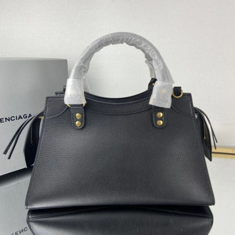 Balenciaga Neo  Trapezoid Motorcycle Bag Refined 75357