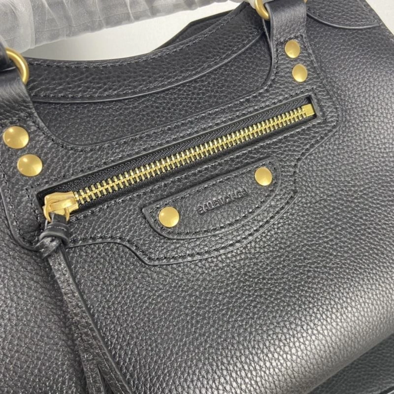 Balenciaga Neo  Trapezoid Motorcycle Bag Refined 75357