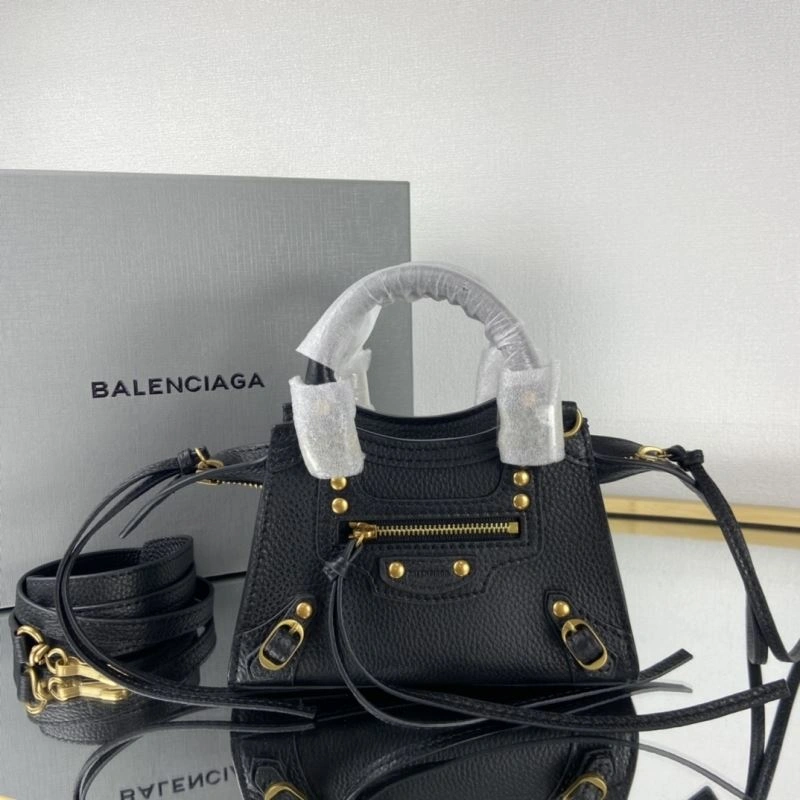 Balenciaga Neo  Trapezoid Motorcycle Bag Original 75332