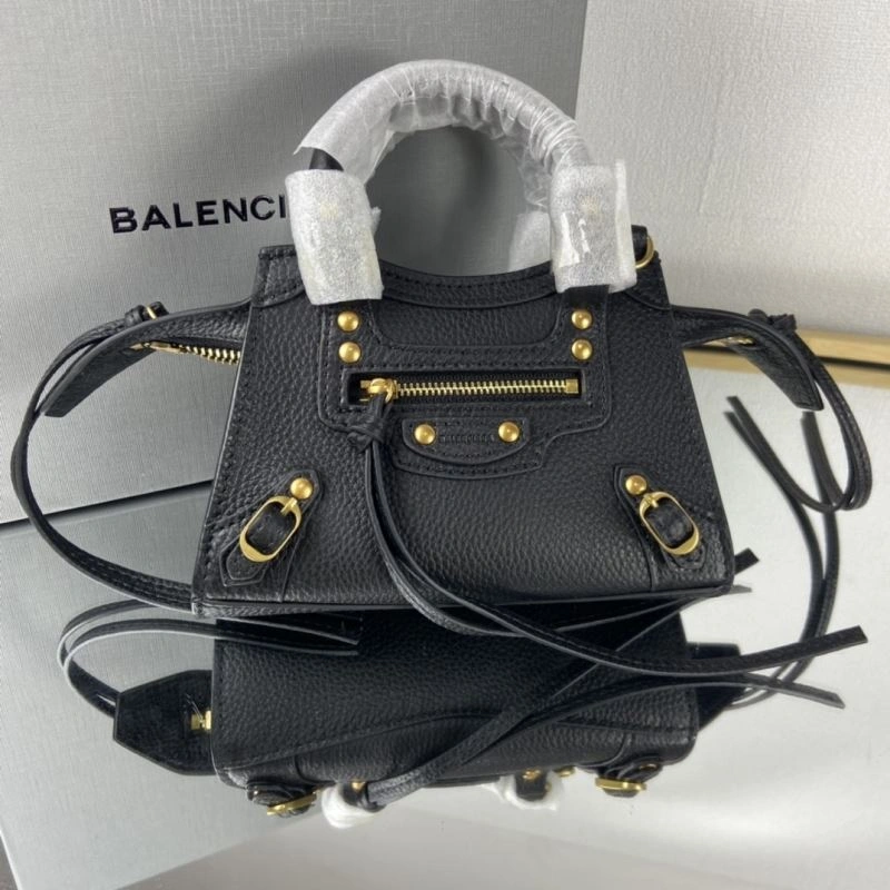 Balenciaga Neo  Trapezoid Motorcycle Bag Original 75332