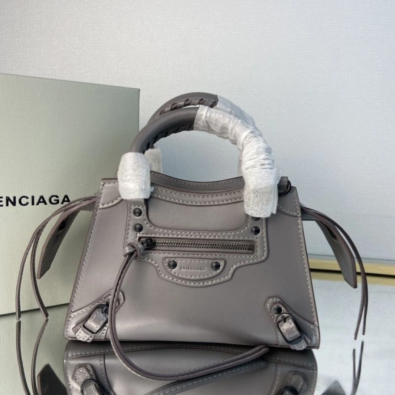 SmoothTexture Balenciaga Neo  Trapezoidal Motorcycle Bag 78365