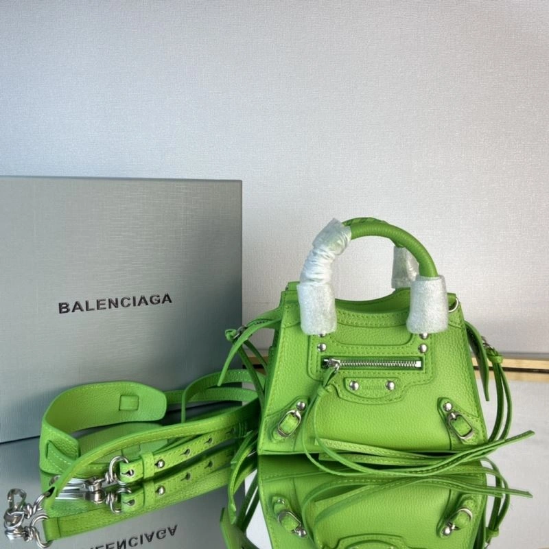 Balenciaga Neo  Trapezoidal Motorcycle Bag Casual 78348