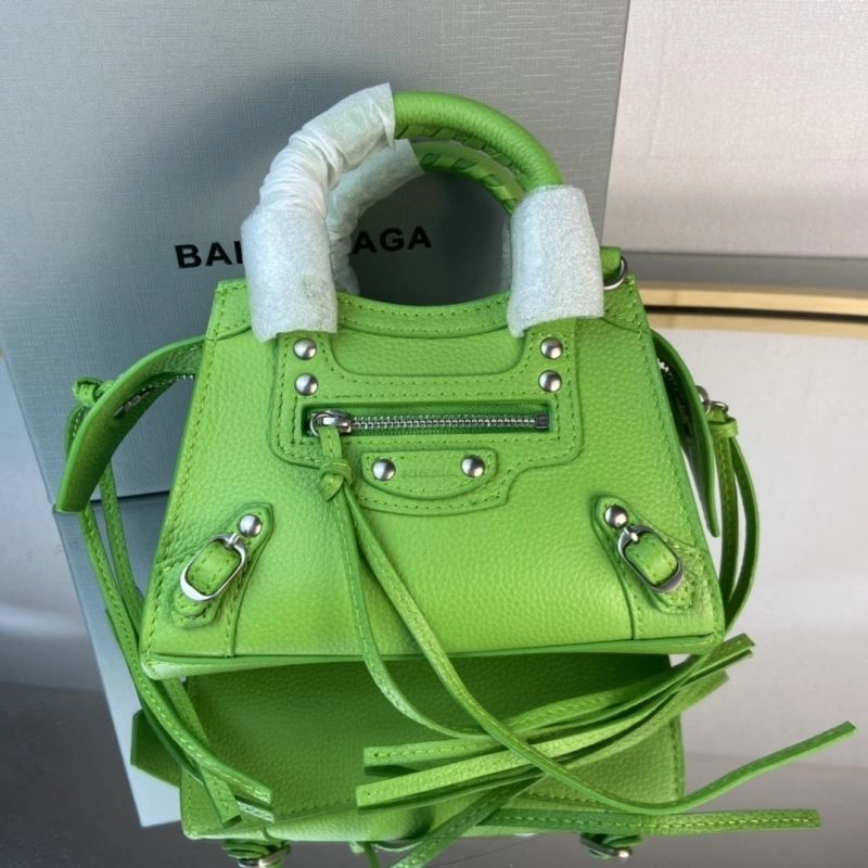 Balenciaga Neo  Trapezoidal Motorcycle Bag Casual 78348