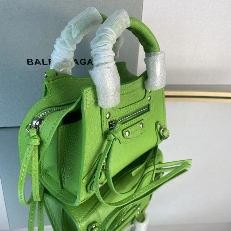 Balenciaga Neo  Trapezoidal Motorcycle Bag Casual 78348