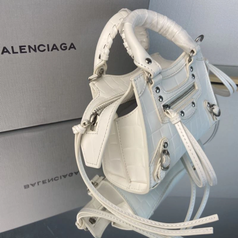 Balenciaga Neo  Trapezoidal Motorcycle Bag Stretchable 75340