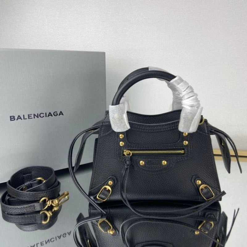 RelaxedFit Balenciaga Neo  Trapezoidal Motorcycle Bag 75342