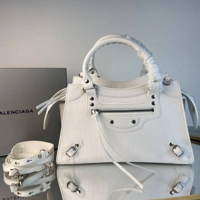 SmoothTexture Balenciaga Neo  Trapezoidal Motorcycle Bag 75337