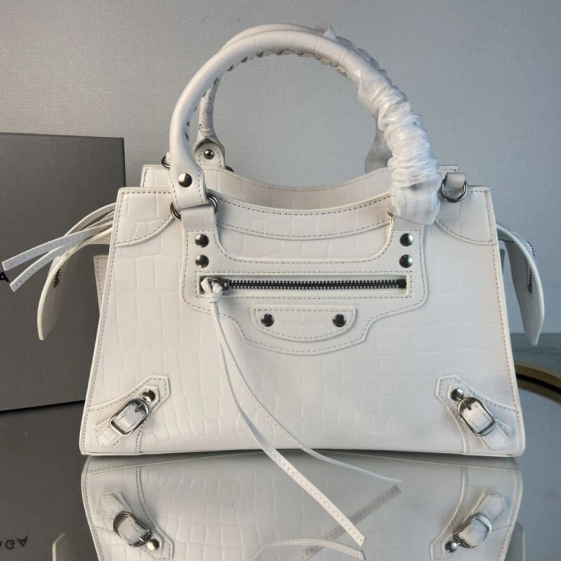 SmoothTexture Balenciaga Neo  Trapezoidal Motorcycle Bag 75337