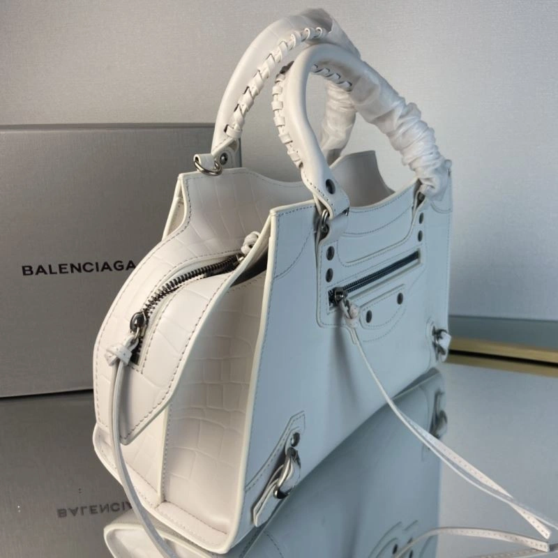 SmoothTexture Balenciaga Neo  Trapezoidal Motorcycle Bag 75337