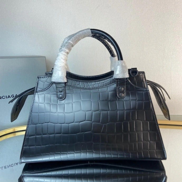 Balenciaga Neo  Trapezoidal Motorcycle Bag Trendsetting 75364