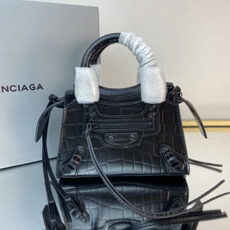 Balenciaga Neo  Trapezoidal Motorcycle Bag TimelessDesign 75336