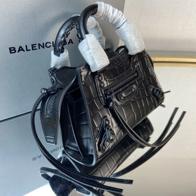Balenciaga Neo  Trapezoidal Motorcycle Bag TimelessDesign 75336