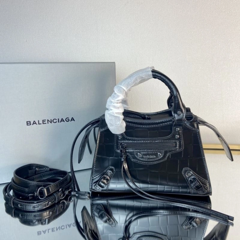 Balenciaga Neo  Trapezoidal Motorcycle Bag DailyWear 75326