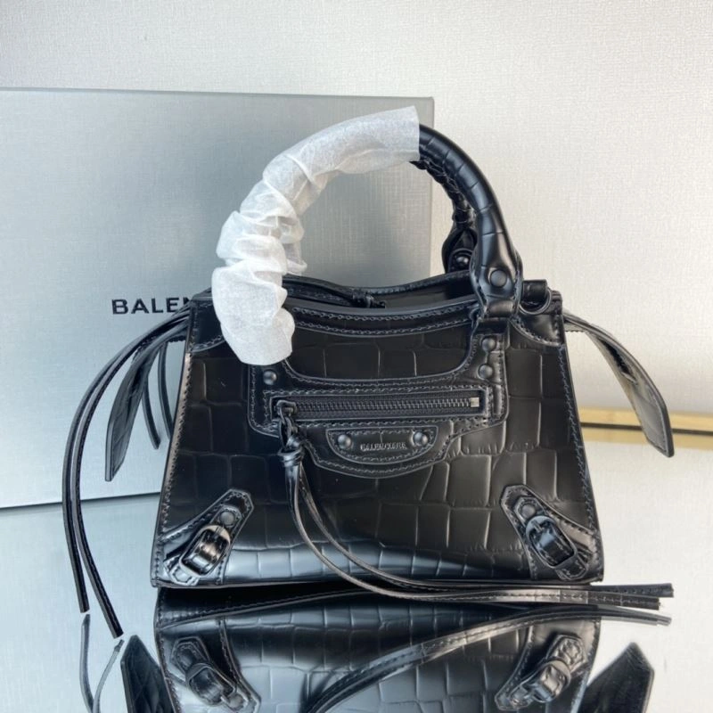 Balenciaga Neo  Trapezoidal Motorcycle Bag DailyWear 75326