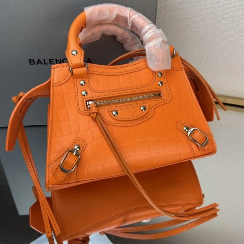 Balenciaga Neo  Trapezoidal Motorcycle Bag Durable 75324
