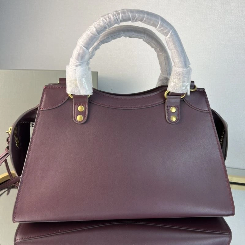 Compact Balenciaga Neo  Trapezoidal Motorcycle Handbag 78772