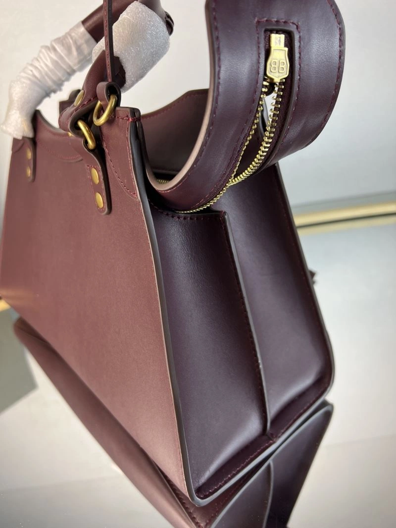 Compact Balenciaga Neo  Trapezoidal Motorcycle Handbag 78772