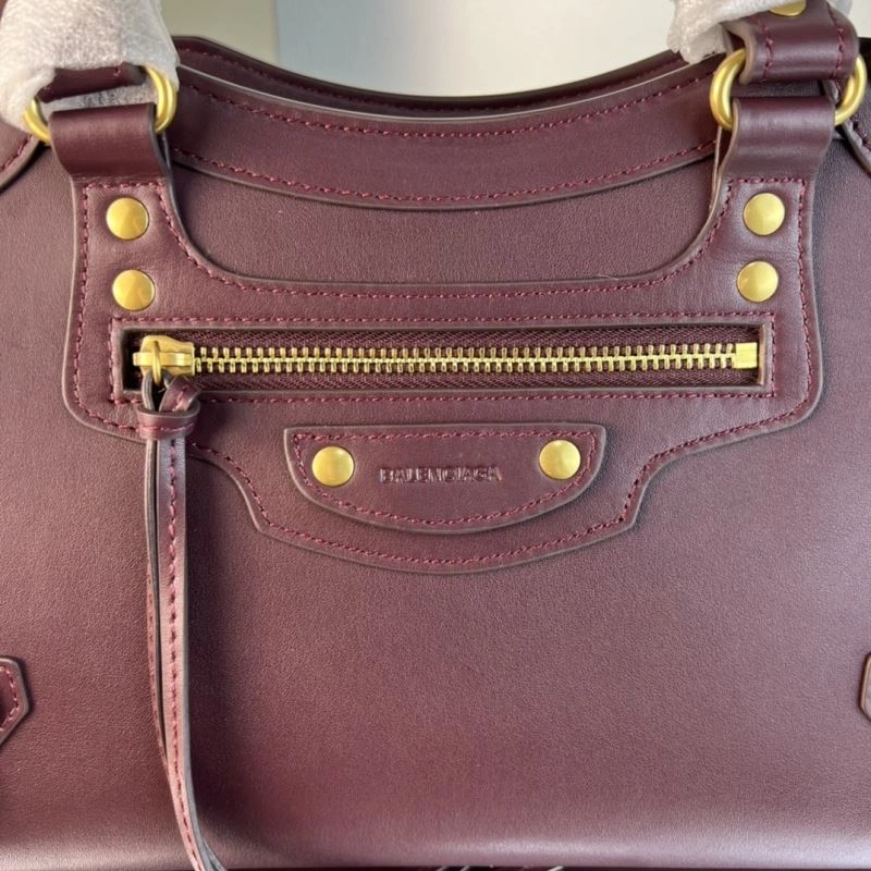 Compact Balenciaga Neo  Trapezoidal Motorcycle Handbag 78772