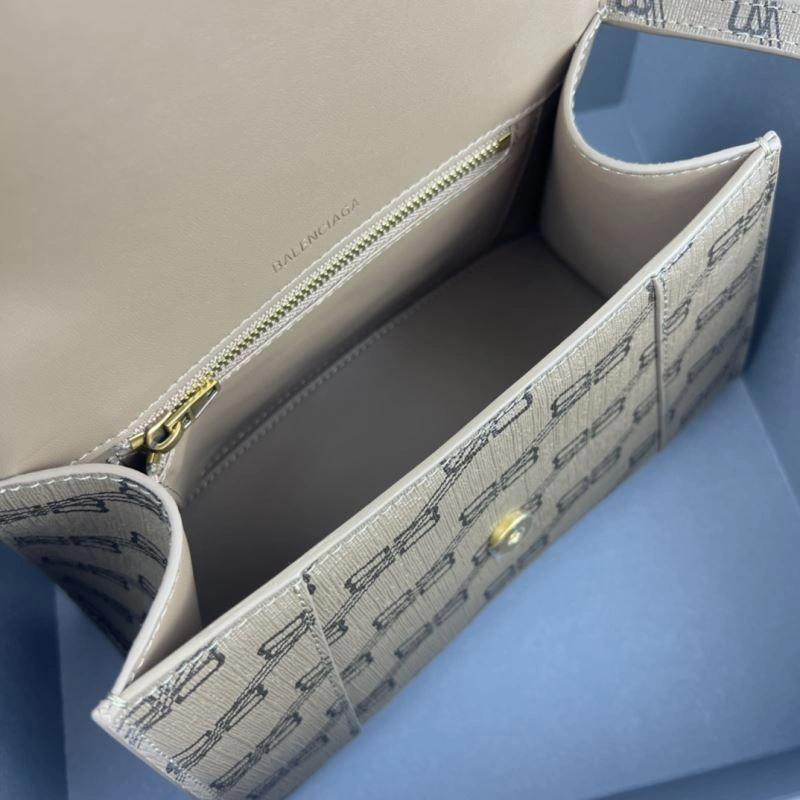 Balenciaga Old Flower BB Monogram Hourglass Bag 23x10x24cm Neat 78700