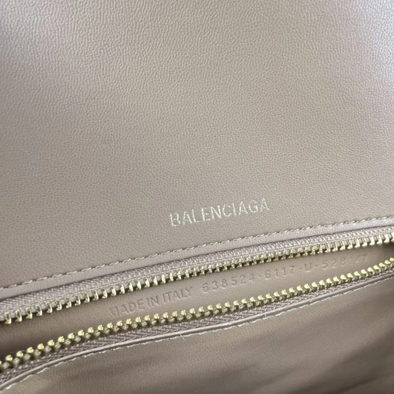 Balenciaga Old Flower BB Monogram Hourglass Bag 23x10x24cm Neat 78700
