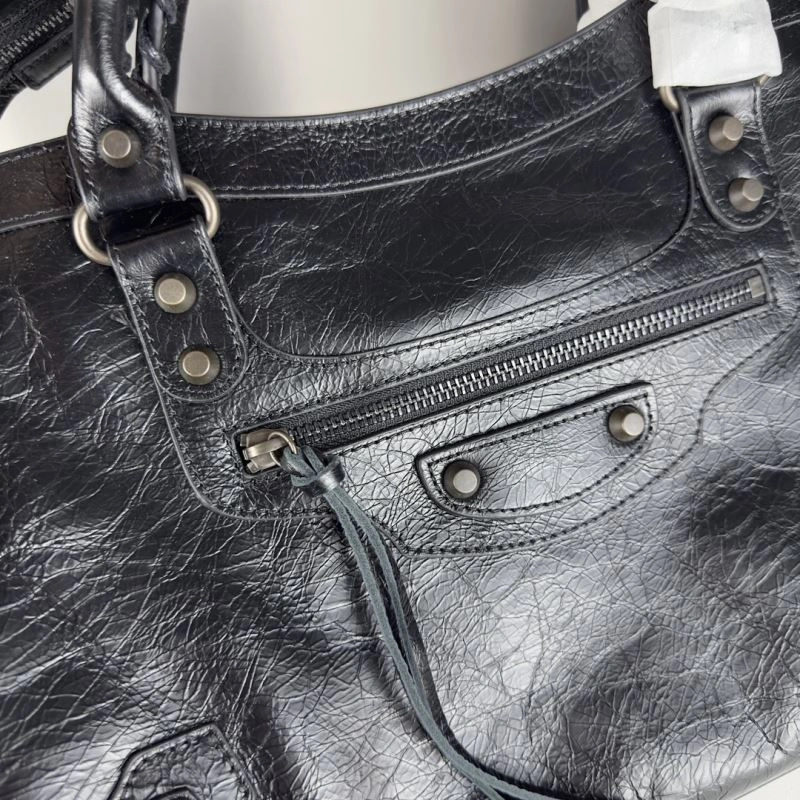 Bold Balenciaga Paris Motorcycle Shoulder Strap Mirror Bag 75322