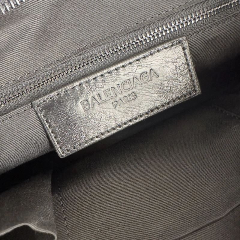 Bold Balenciaga Paris Motorcycle Shoulder Strap Mirror Bag 75322