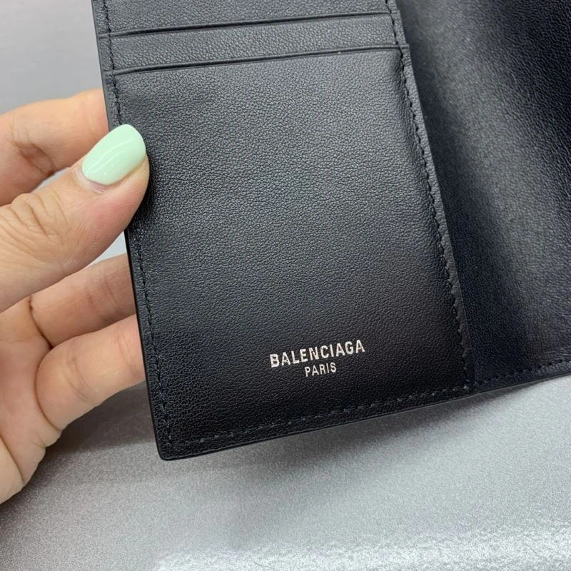 Balenciaga Paris Street-Style Leather Passport Holder Practical 69953