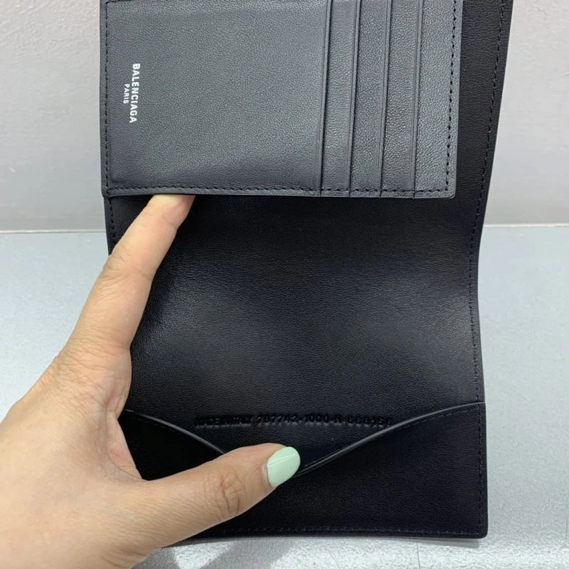 Balenciaga Paris Street-Style Leather Passport Holder Practical 69953