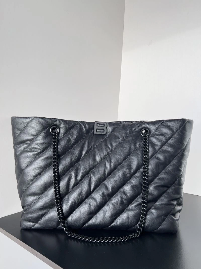 WrinkleFree Balenciaga Parisian  All-Black Large Tote Bag for Every Occasion 66974
