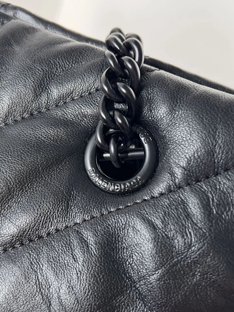 WrinkleFree Balenciaga Parisian  All-Black Large Tote Bag for Every Occasion 66974