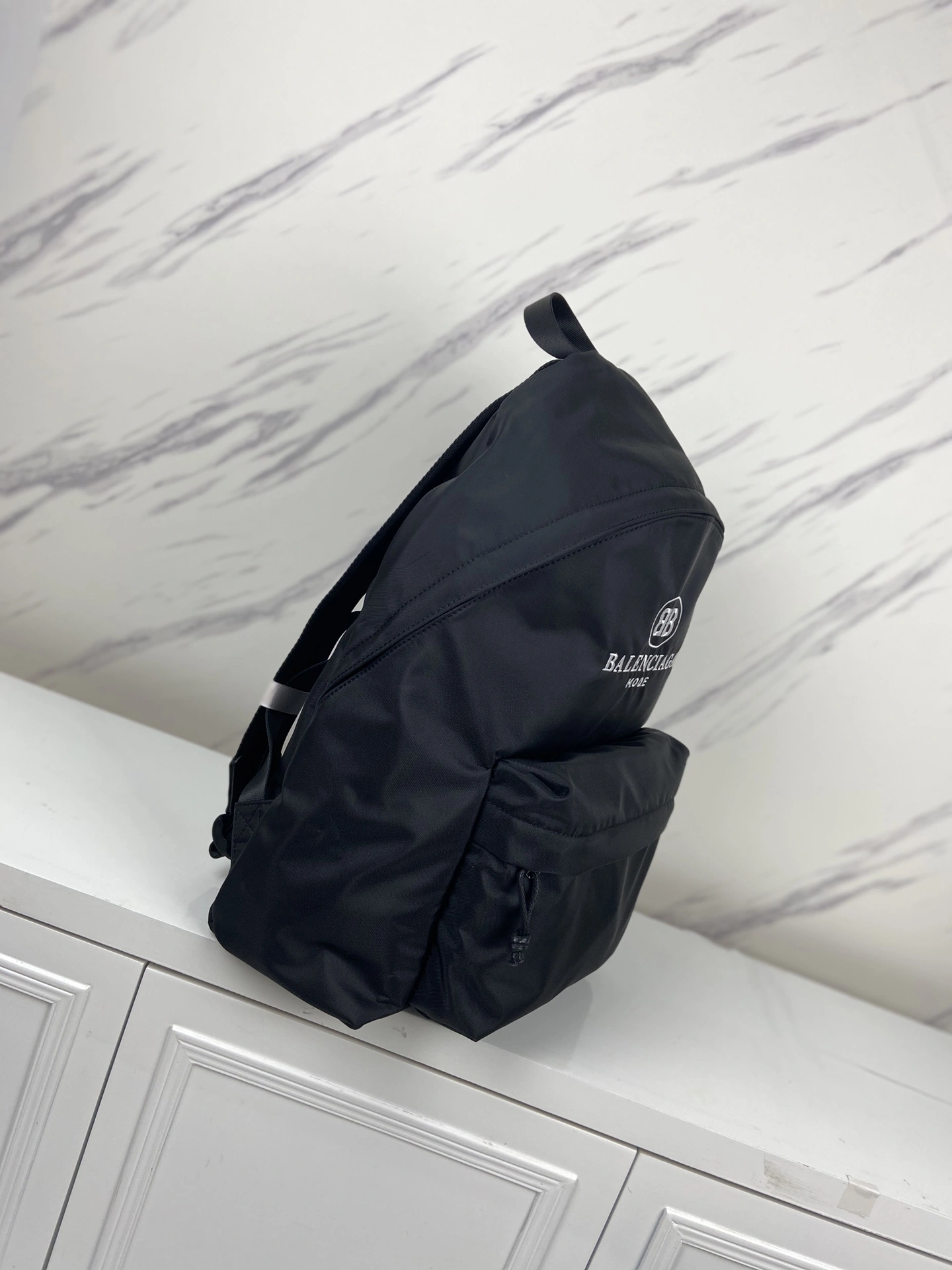 Balenciaga  Explorer Backpack with Custom Embroidery Stretchable 61099
