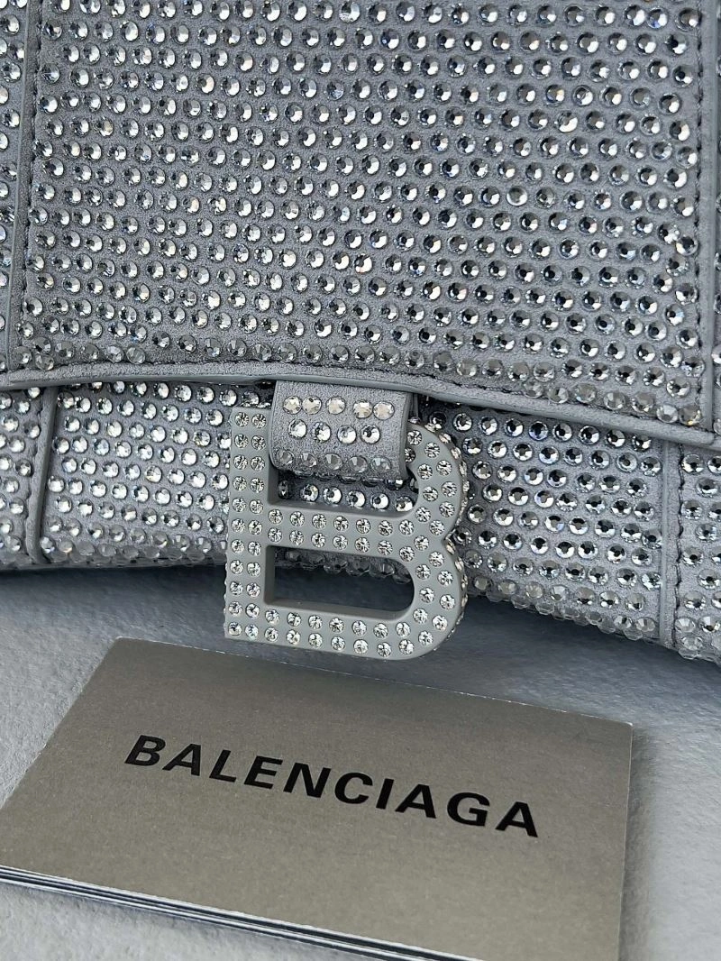 Balenciaga Radiant Diamond Hourglass Bag - Shimmering Elegance TimelessDesign 66940