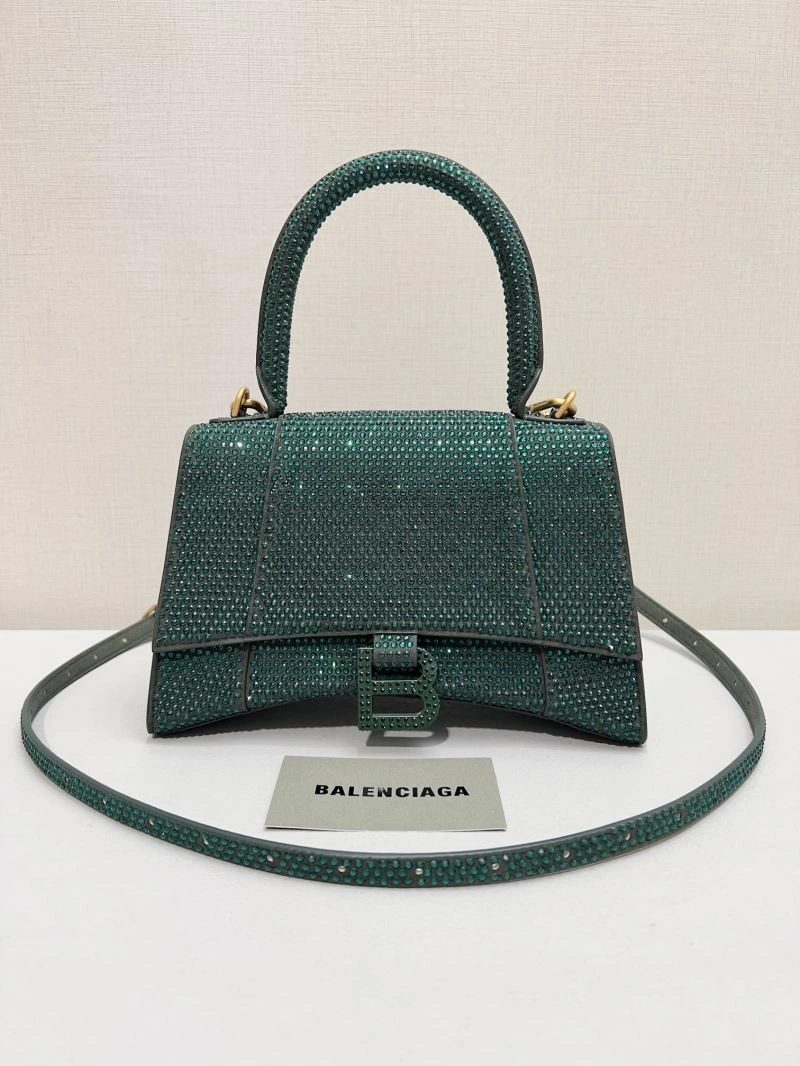 Premium Balenciaga Radiant Diamond Hourglass Bag - Sparkling Elegance Redefined 66941