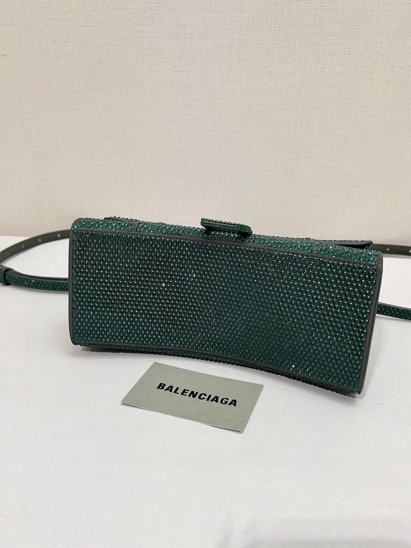 Premium Balenciaga Radiant Diamond Hourglass Bag - Sparkling Elegance Redefined 66941