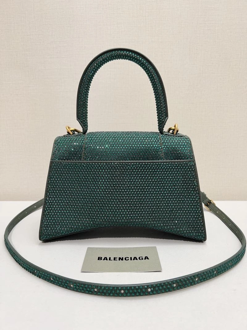 Premium Balenciaga Radiant Diamond Hourglass Bag - Sparkling Elegance Redefined 66941